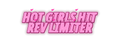 Hot Girls Hit Rev Limiter Decal neon pink uniform decal artwork