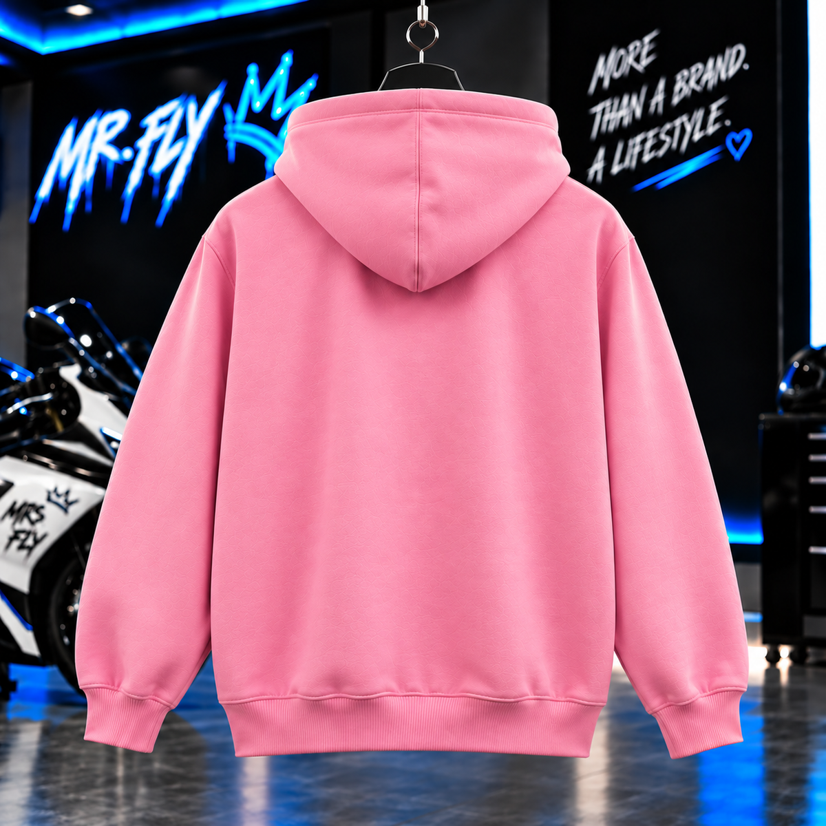 Mrs. FLY Hoodie back product photo